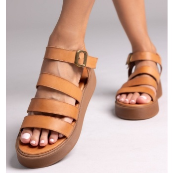 σανδάλια δερμάτινα tfp - ταμπά σε προσφορά