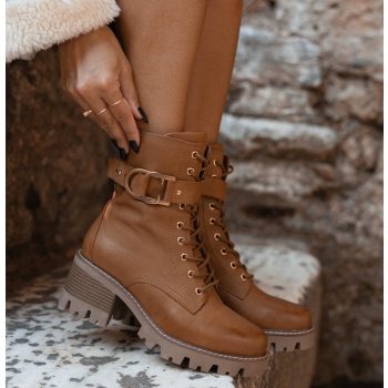 αρβυλάκια δερμάτινα με αγκράφα carmela σε προσφορά