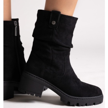 refresh 173021 vegan suede cuffed ankle σε προσφορά