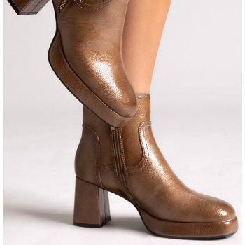 patent ankle boots xti 144272 with σε προσφορά