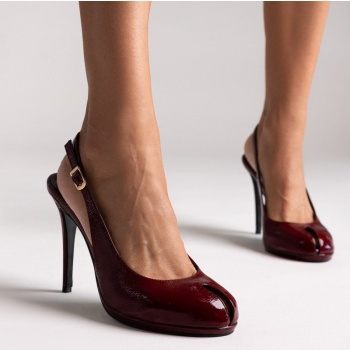 peep toe slingback heels iris  σε προσφορά