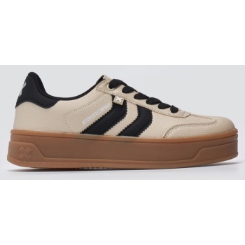 platform sneakers xti 144585 - beige σε προσφορά