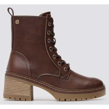 combat ankle boots xti 144454 - brown σε προσφορά