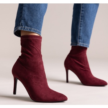 erynn pointed suede stretch ankle boots σε προσφορά
