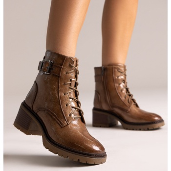 combat boots xti 144275 - beige σε προσφορά