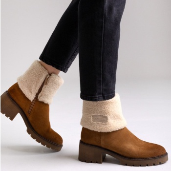 carmela 162659 suede ankle boots with σε προσφορά