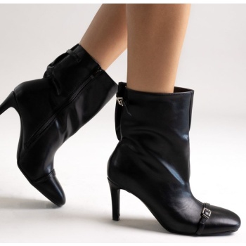 stiletto ankle boots - black matte σε προσφορά