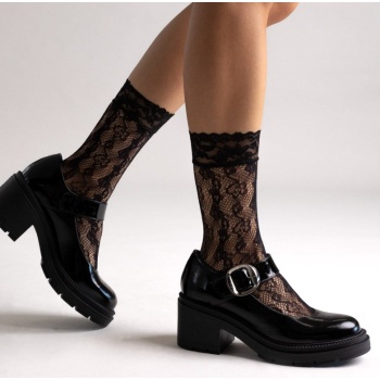 tfp mary jane platform block heel pumps σε προσφορά