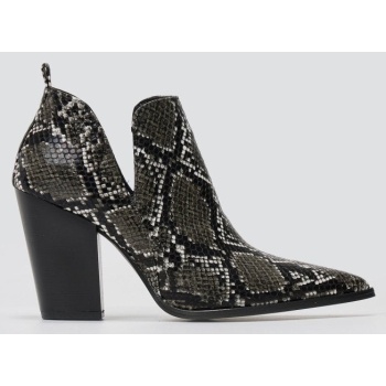 cowboy ankle boots snake print tfp  σε προσφορά