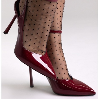 slingback pumps tfp - bordeaux patent σε προσφορά