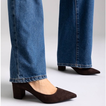 block heel pointed toe pumps tfp  σε προσφορά