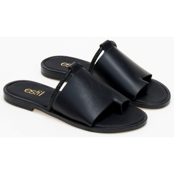 σανδάλια με φαρδιά φάσα και στρας estil σε προσφορά