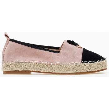 εσπαντρίγιες suede με διχρωμία erynn 