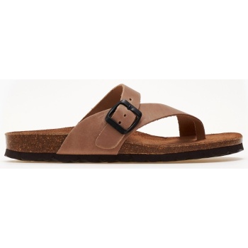 σανδάλια δερμάτινα ανατομικά interbios