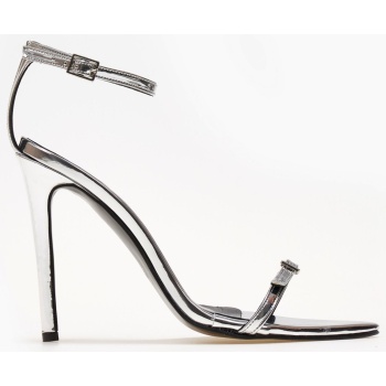 πέδιλα με λεπτό λουράκι tfp - ασημί σε προσφορά