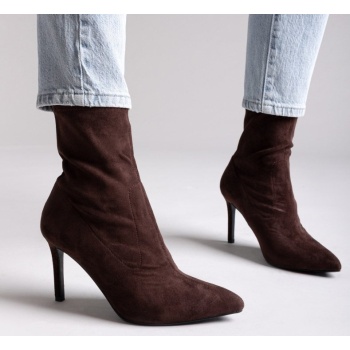 erynn pointed suede stretch ankle boots σε προσφορά