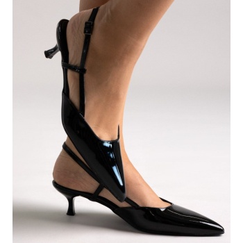 tfp slingback pointed toe pumps - black σε προσφορά
