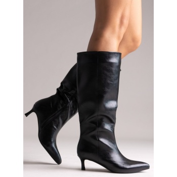 erynn kitten heel boots - black σε προσφορά