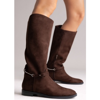 corina riding boots metal detail  σε προσφορά