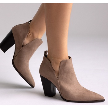cowboy ankle boots cutout tfp - taupe σε προσφορά