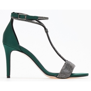 πέδιλα με μπαρέτα και στρας tfp  σε προσφορά