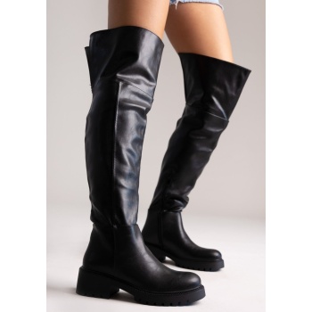 erynn over-the-knee boots - black matte σε προσφορά