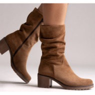  ankle boots slouch ragazza 0575 - taupe suede