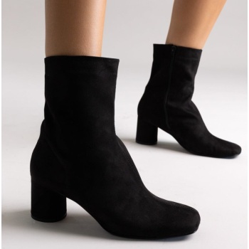tfp low heel ankle boots - black suede σε προσφορά