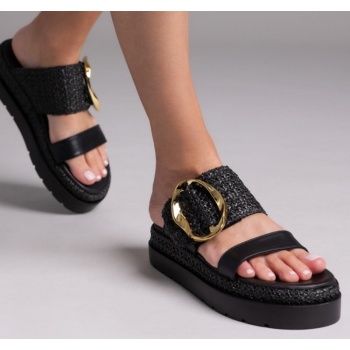 flatfforms σανδάλια με oversized τοκά