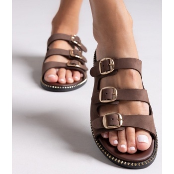 σανδάλια από γνήσιο δέρμα nubuck tfp  σε προσφορά