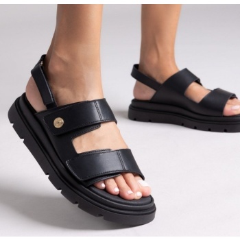 flatforms σανδάλια δερμάτινα ragazza