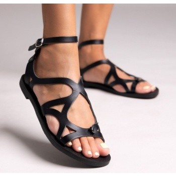 σανδάλια δερμάτινα με μπαρέτα tfp 