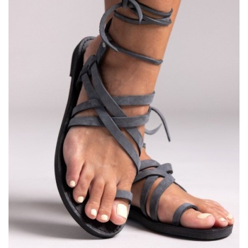 σανδάλια καστόρινα με lace-up δέσιμο σε προσφορά