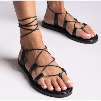 σανδάλια lace up δερμάτινα iris sandals σε προσφορά