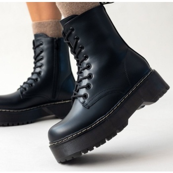 erynn platform combat boots - μαύρο σε προσφορά