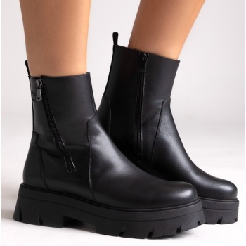 ragazza 0259 leather ankle boots with σε προσφορά