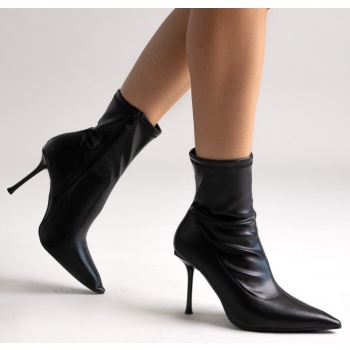 pointed stretch ankle boots with σε προσφορά