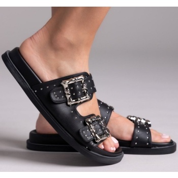 σανδάλια με τρουκς και τοκάδες - μαύρο σε προσφορά