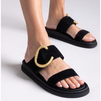 σανδάλια καστόρινα estil - μαύρο