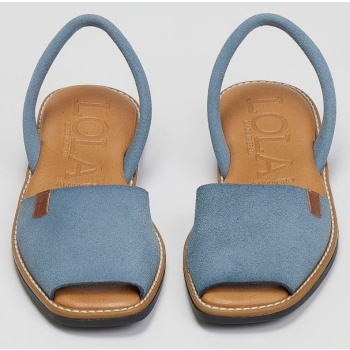 σανδάλια δερμάτινα lola almagro - μπλε σε προσφορά