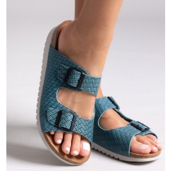 σανδάλια ανατομικά δερμάτινα interbios