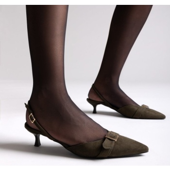 tfp pointed slingback pumps with kitten σε προσφορά