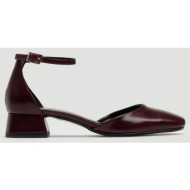  γόβες με μπαρέτα tfp - burgundy