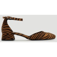 μπαλαρίνες suede με ανοι...