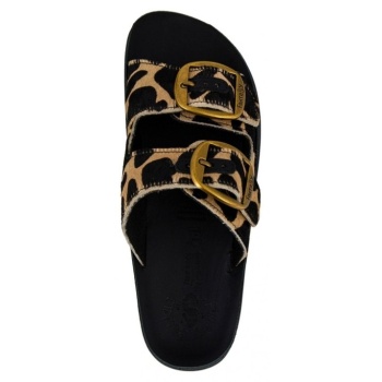 σανδάλια flatforms δερμάτινα με