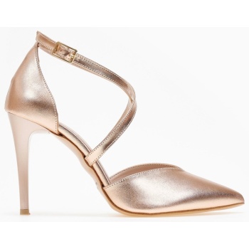 γόβες με crossover λουράκια tfp - χαλκός σε προσφορά