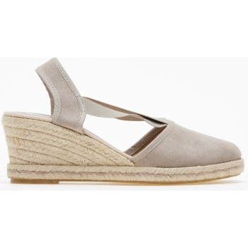 εσπαντρίγιες platforms suede με λάστιχα σε προσφορά
