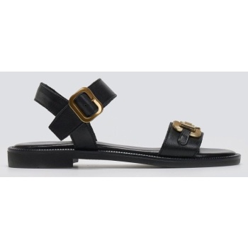 σανδάλια δερμάτινα tfp - μαύρο σε προσφορά