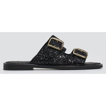 σανδάλια με γκλίτερ και τοκάδες estil  σε προσφορά