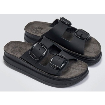 σανδάλια flatforms δερμάτινα zefi